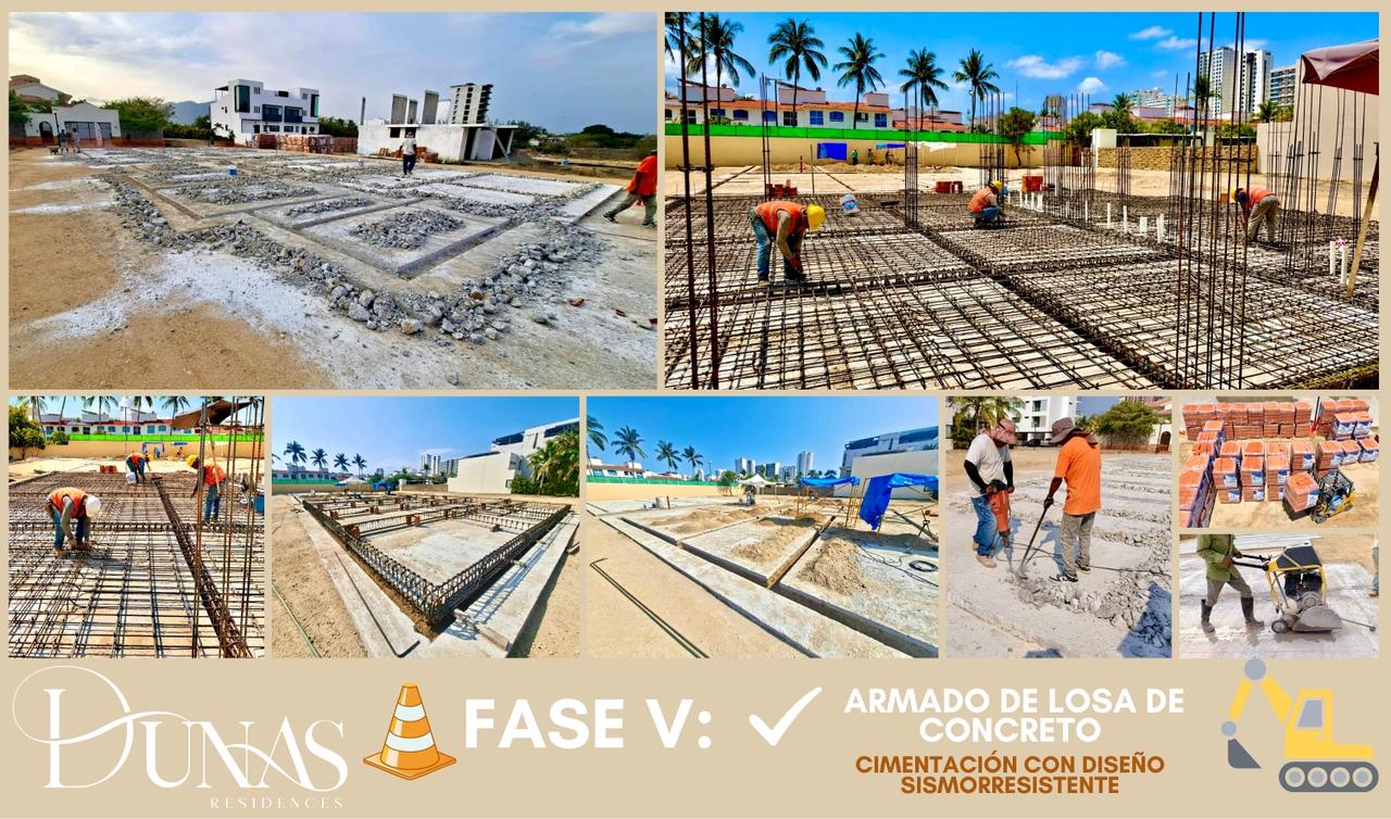 Dunas Residences - Avance de obra 1